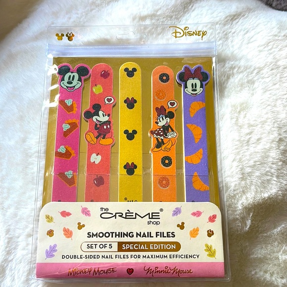 NWT/ the Crème Shop set of 5 MICKEY & MINNIE MOUSE double sided nail files - Picture 1 of 6